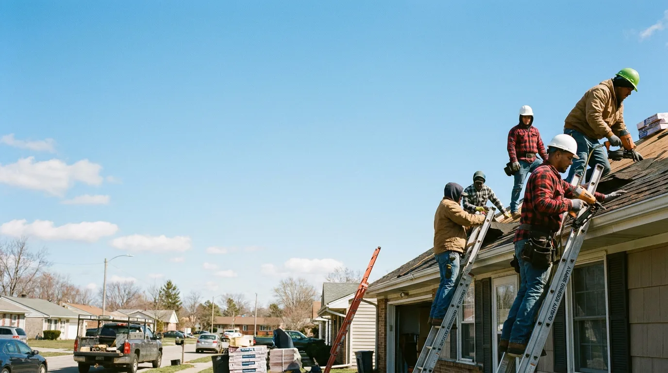 Roofing in Oak Park, MI near me